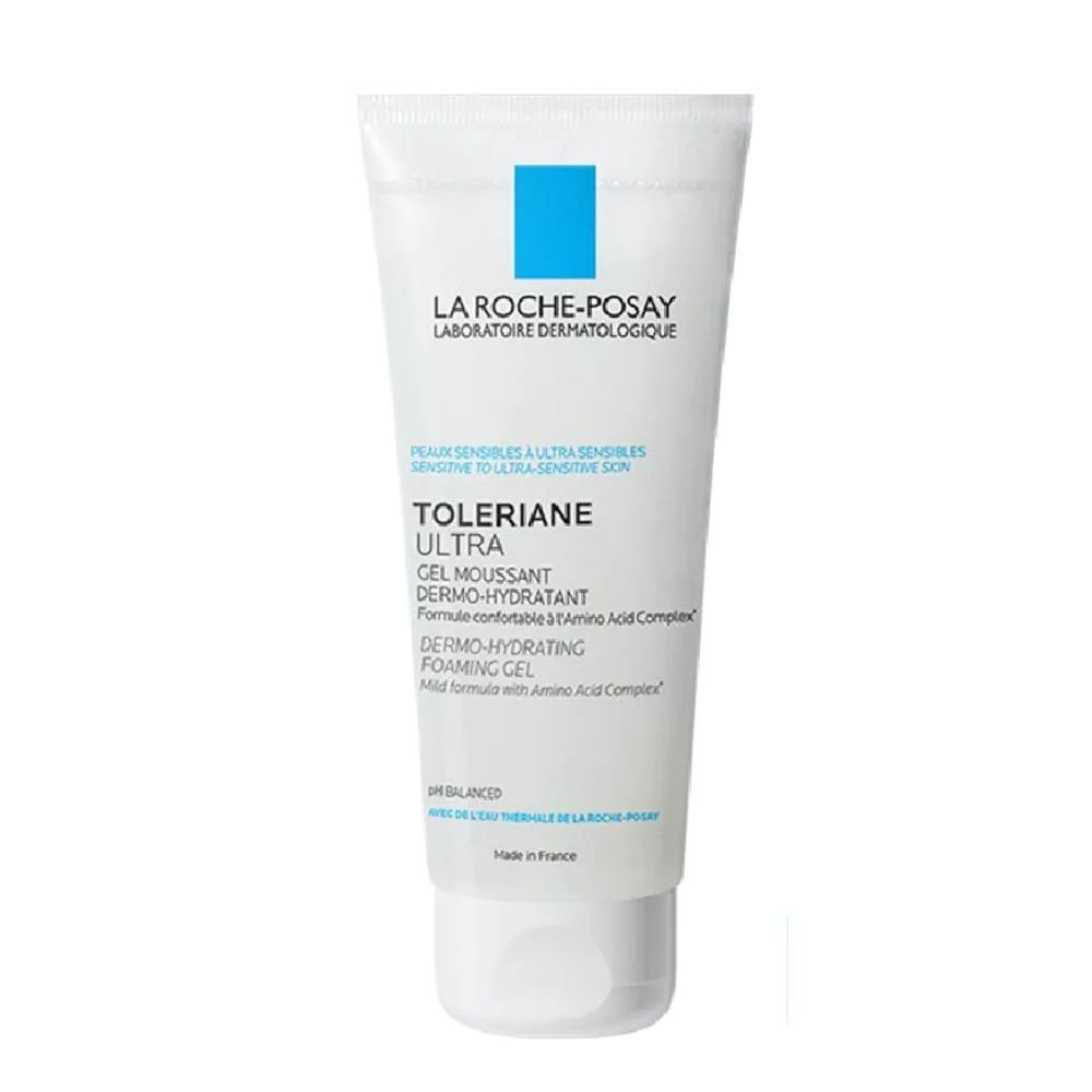 Gel Rửa Mặt Làm Sạch Dịu Nhẹ, Dưỡng Ẩm Dành Cho Da Nhạy Cảm La Roche-Posay Toleriane Ultra Dermo-Hydrating Foaming Gel Amino Acid Cleanser 100ml