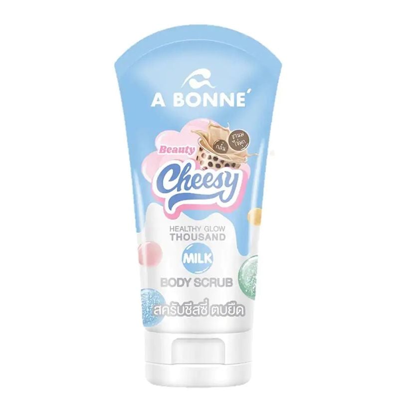 Muối Tắm Tẩy Tế Bào Chết Làm Sáng Da A Bonne Beauty Cheesy Healthy Glow Thousand Milk Body Scrub 150g (date 11/2024)