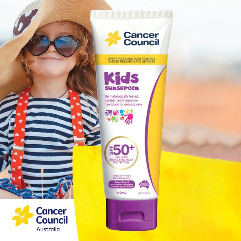 Kem Chống Nắng Dành Cho Trẻ Em Cancer Council Kids Sunscreen 110ml