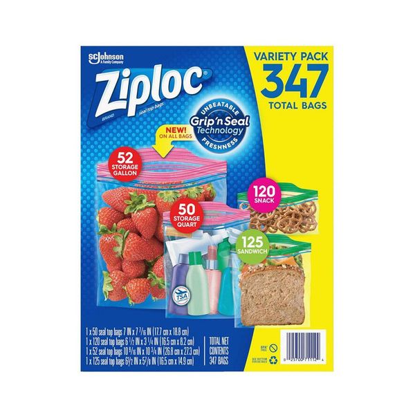 Túi đựng thực phẩm Ziploc 347