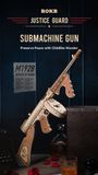 KOKR Thompson Submachine Gun Toy 3D Wooden Puzzle LQB01