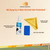 BỘ DỤNG CỤ 3 MÓN VỆ SINH VỢT PICKLEBALL