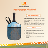 BỌC ĐỰNG VỢT PICKLEBALL NHỎ GỌN MANG PHONG CÁCH THỜI THƯỢNG VÀ CÁ TÍNH.