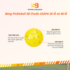 BÓNG PICKLEBALL SB TẬP LUYỆN VÀNG  – CHUẨN USAPA – 26 LỖ & 40 LỖ