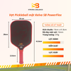 VỢT PICKLEBALL SB POWERFLEX – MẶT KELVA SIÊU BỀN