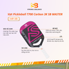 VỢT PICKLEBALL T700 CARBON 3K SB MASTER HỒNG – ÉP NÓNG NGUYÊN KHỐI
