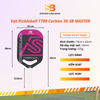 VỢT PICKLEBALL T700 CARBON 3K SB MASTER HỒNG – ÉP NÓNG NGUYÊN KHỐI