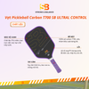 VỢT PICKLEBALL T700 ULTRA CONTROL TÍM – FULL CARBON CAO CẤP