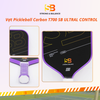 VỢT PICKLEBALL T700 ULTRA CONTROL TÍM – FULL CARBON CAO CẤP