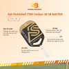 VỢT PICKLEBALL T700 CARBON 3K SB MASTER Vàng – ÉP NÓNG NGUYÊN KHỐI
