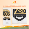 VỢT PICKLEBALL T700 CARBON 3K SB MASTER Vàng – ÉP NÓNG NGUYÊN KHỐI