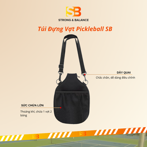  TÚI ĐỰNG VỢT PICKLEBALL SB – TIỆN LỢI & CÁ TÍNH 
