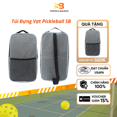  TÚI ĐỰNG VỢT PICKLEBALL – SỨC CHỨA LỚN – ĐỰNG 2 VỢT & 4 BÓNG 