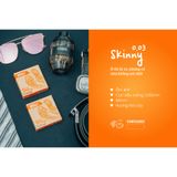 Bao cao su GEXlife ôm khít, gân gai, kéo dài thời gian (Hộp 3 chiếc)- Chú Chim Sẽ