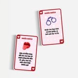 Bộ Bài Cặp Đôi CUMIN - Bộ bài drinking game Dạo Đầu cho cặp đôi hẹn hò 51 lá 1 đêm từ A tới Á- Chú Chim Sẽ