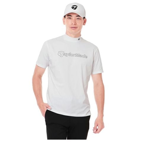 Áo golf nam tay ngắn  TM Basic S/S Mock 2MSMO-TL429 WHITE M19638 | TaylorMade