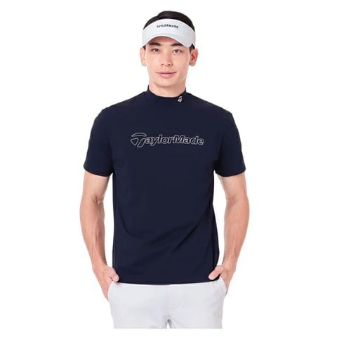 Áo golf nam tay ngắn  TM Basic S/S Mock 2MSMO-TL429 NAVY M19640 | TaylorMade