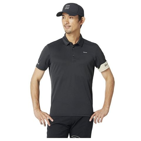 Áo golf nam tay ngắn ICE Staple S/S Polo 2MSPO-UN646 BLACK M13253 | TaylorMade