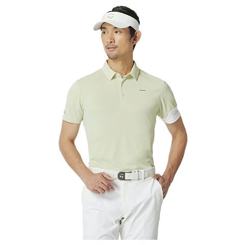 Áo golf nam tay ngắn T-ICE Staple S/S Polo 2MSPO-UN646 COOL MATCHA M13259 | TaylorMade