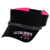 Nón kết golf nữ nửa đầu QGCUJC55-BK00 | Le Coq Sportif