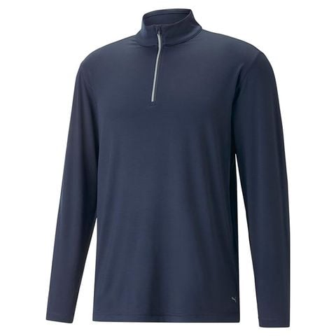 Áo golf nam tay dài YOU-V 1/4 Zip 62886202 | PUMA