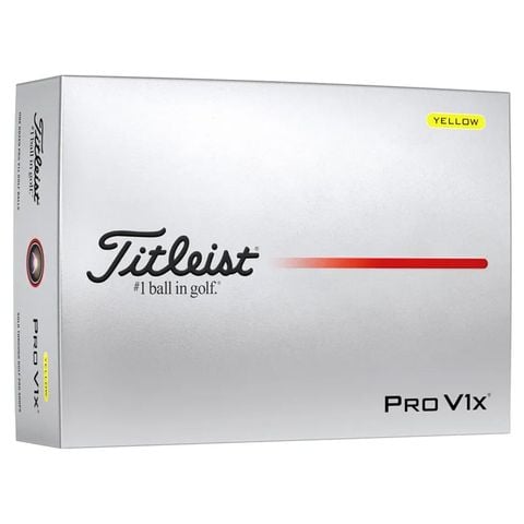 Bóng golf Pro V1X 2025 Yellow hộp 12 bóng| Titleist