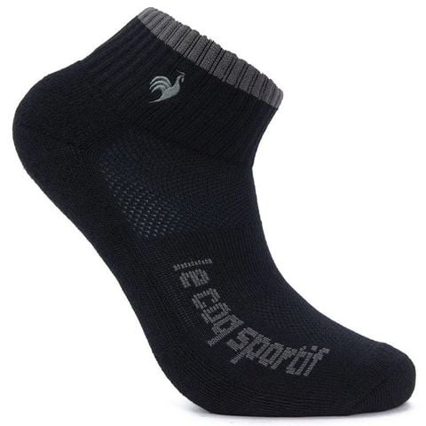 Tất vớ thể thao nam cổ thấp QGBWJB01V-BK00 | Le Coq Sportif