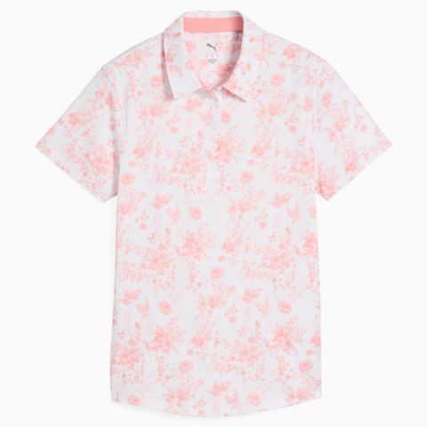 Áo golf nữ tay ngắn W Cloudspun Toile SS Polo 63073901 | PUMA