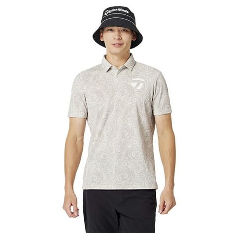 Áo golf nam tay ngắn Liberty Fabric S/S Polo 2MSPO-UN615 LIGHT PINK M13146 | TaylorMade