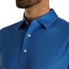 Áo golf nam tay ngắn Tonal Dot Print Lisle Royal 31490 | FootJoy
