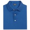 Áo golf nam tay ngắn Tonal Dot Print Lisle Royal 31490 | FootJoy