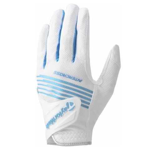 Găng tay golf nam Intercross Cool 4.0 2MSGL-TD304 WHITE/ BLUE N92983 | TaylorMade