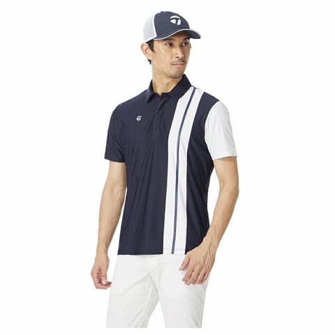 Áo golf nam tay ngắn Spring/Summer Color Block S/S Polo 2MSPO-UN631 NAVY M13199 | TaylorMade