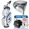 Bộ gậy golf nữ Fullset AIR-X (12 gậy + cartbag) White/Blue  | Cobra | Tặng 5 món quà cao cấp