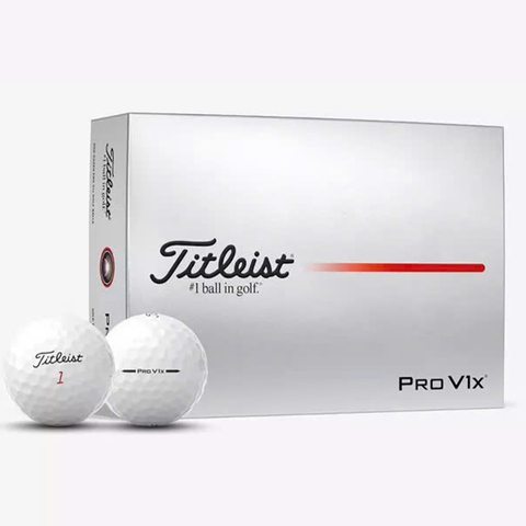 Bóng golf Pro V1X 2025 White hộp 12 bóng| Titleist