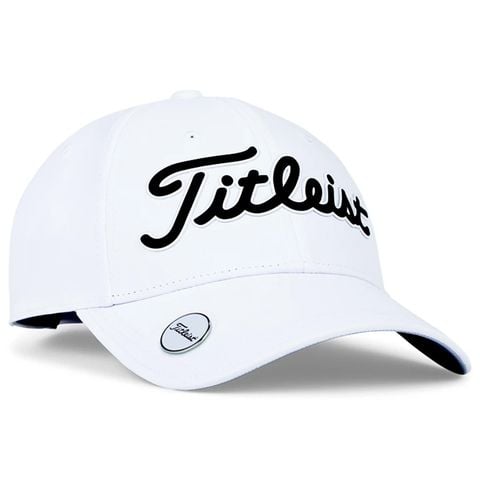 Nón kết golf nữ WOMEN'S PLAYERS BM WHT/BLK TH25AWPBM-10 | Titleist