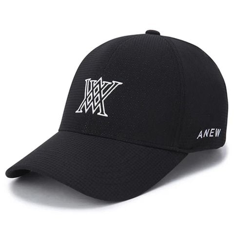Nón kết golf nam Light Cap - Black AGEUMCP02BKF | Anew Golf