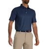 Áo golf nam tay ngắn Tonal Dot Print Lisle Navy 31485 | FootJoy