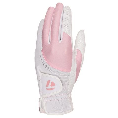 Găng tay golf nữ T-ICE 2.0 2WSGL-UN155 WHITE/ PINK U26235 | TaylorMade