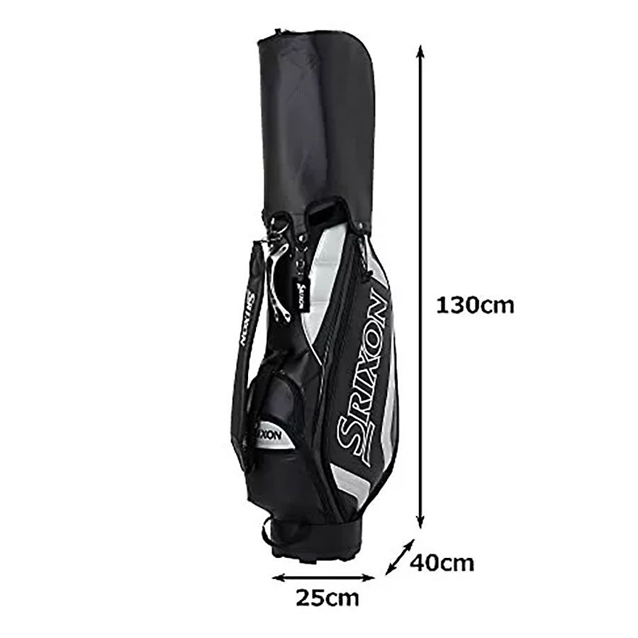 Túi gậy golf GGC-S166 Cart Black/Silver 3kg | Srixon