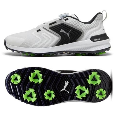 37920901 | Giày golf nam BOA IGNITE Innovate Disc | IGNITE Innovate Disc men's shoes | Grey | PUMA | 6300000 | 2024-05