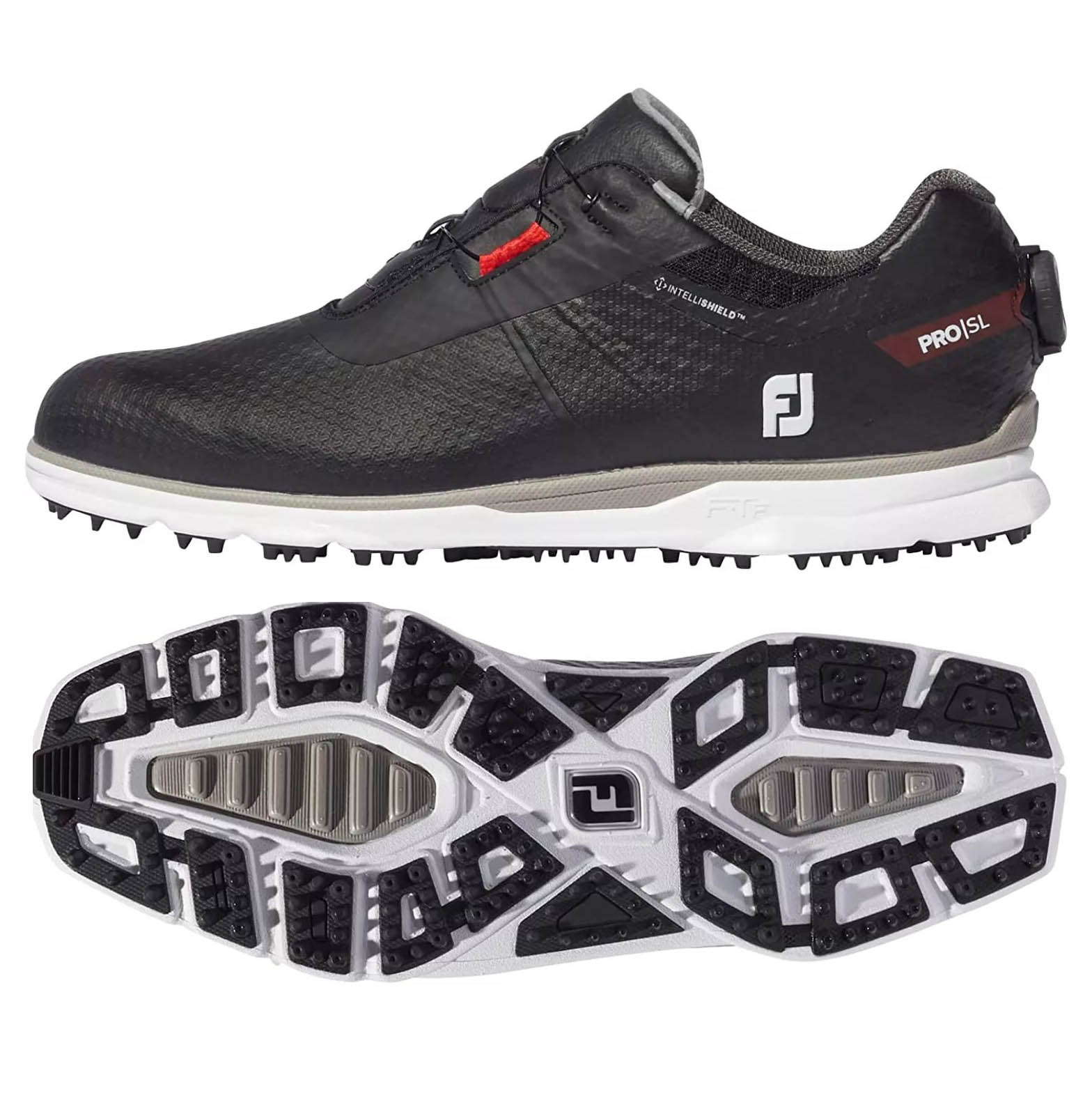 Giày golf nam FootJoy FJ 53339 CW PRO SL SPKL BOA BK/BL/RED