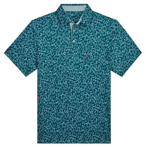 62448702 | Áo golf nam tay ngắn CLOUDSPUN Butterflies | CLOUDSPUN Butterflies Golf Polo | Green | PUMA | 2400000 | 2024-05