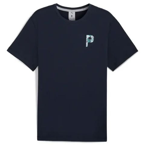 Áo golf nam tay ngắn PUMA x PTC GLITCH GRAPHIC TEE 62749302 | PUMA