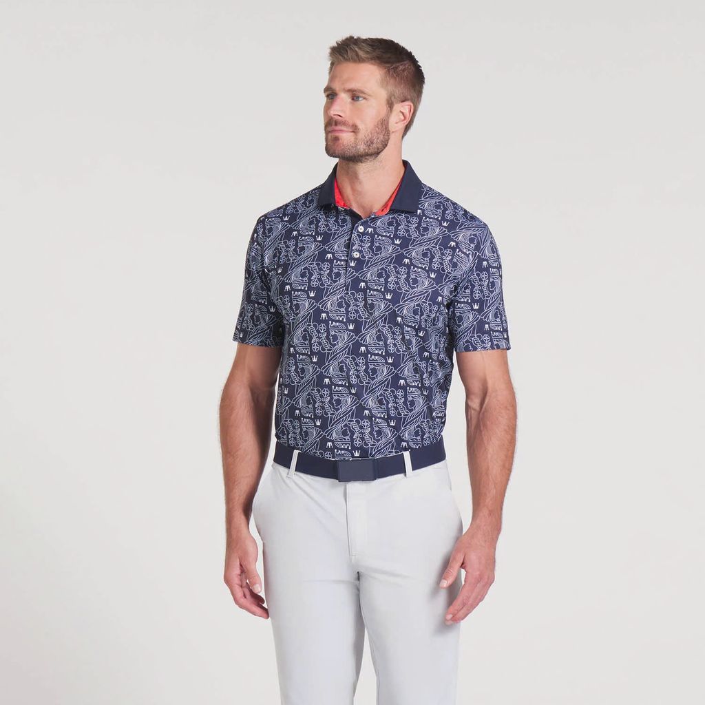 Áo golf nam tay ngắn Pique Royal Polo 62884202 | PUMA