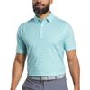 Áo golf nam tay ngắn Allover Floral Lisle Emerald/White 31494 | FootJo