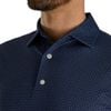 Áo golf nam tay ngắn Tonal Dot Print Lisle Navy 31485 | FootJoy