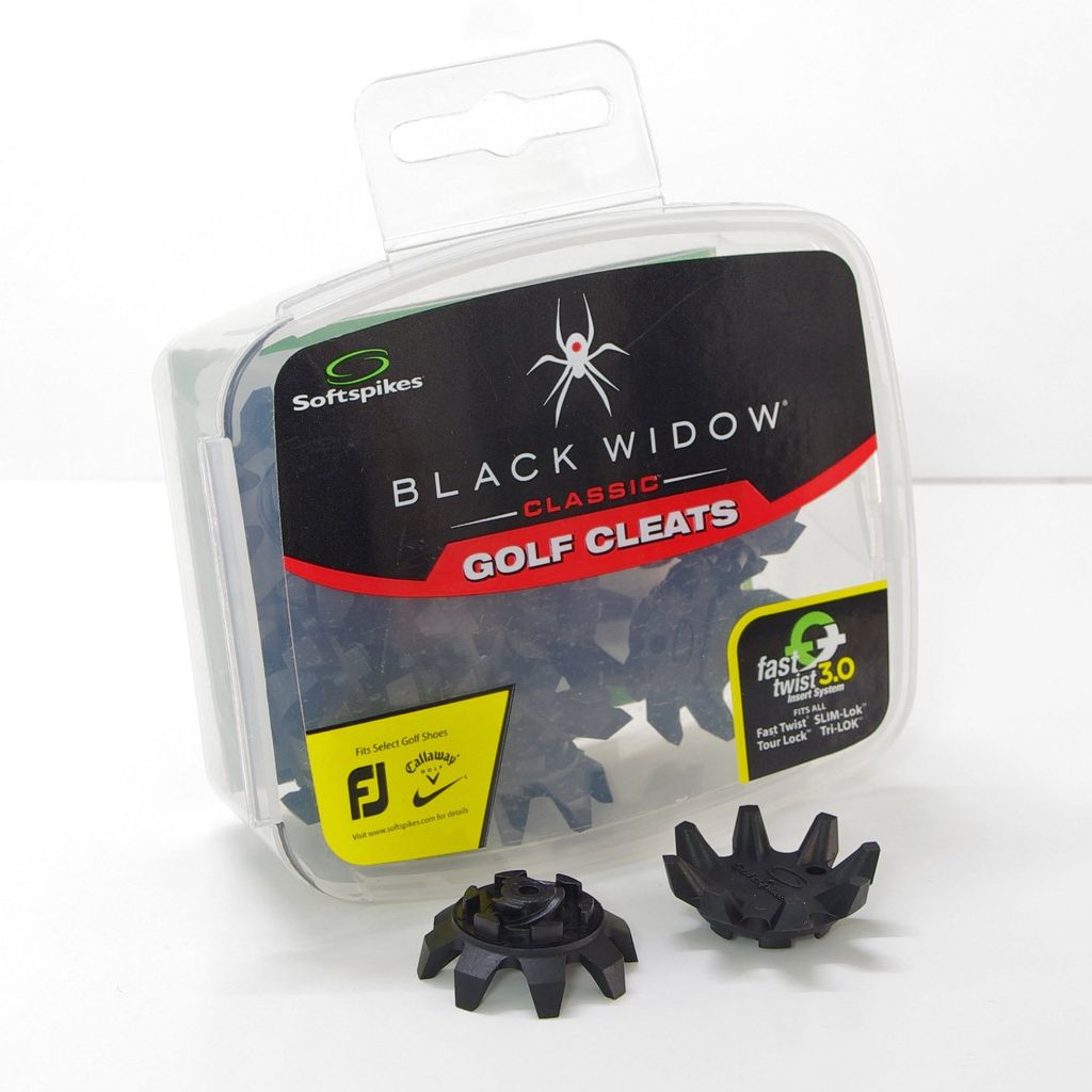 Black widow classic golf cleats Clearance