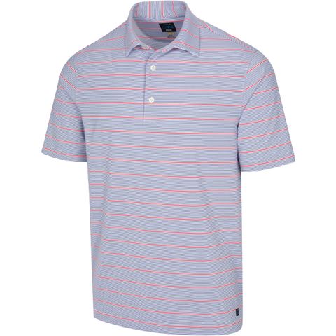 Áo golf nam tay ngắn G7S23K581_LIBU ML75 STRETCH GLORY POLO - LIBERTY BLUE | Greg Norman