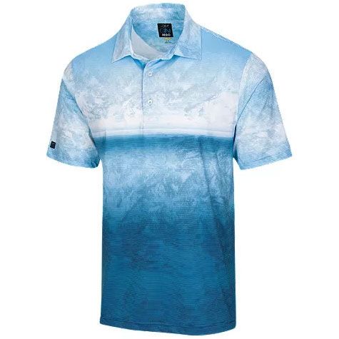 Áo golf nam tay ngắn G7S22K523_BLJW GENOVESA POLO - BLUE JEWEL | Greg